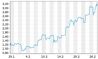 Chart Mini Future Long Xiaomi - 1 Monat