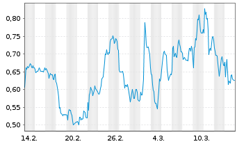 Chart Mini Future Long Porsche - 1 Monat