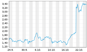 Chart Mini Future Long Intuitive Surgical - 1 Monat