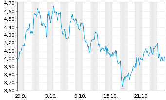 Chart Mini Future Long FACC - 1 Monat