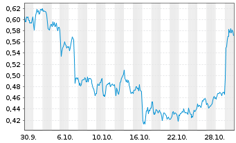 Chart Mini Future Long ING - 1 Monat