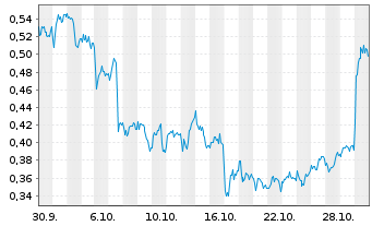 Chart Mini Future Long ING - 1 Monat