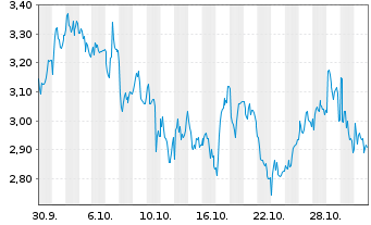 Chart Mini Future Long Volkswagen - 1 Monat