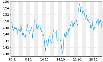 Chart Mini Future Long Chevron - 1 Monat