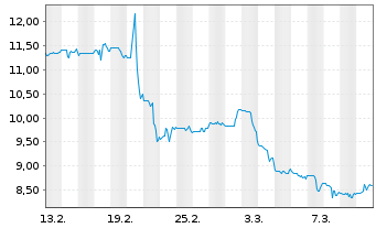 Chart Perimeter Solutions Inc. - 1 Month