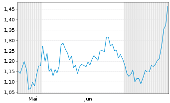 Chart Mini Future Long Berkshire Hathaway - 6 Monate