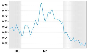 Chart Mini Future Short ING - 6 Monate
