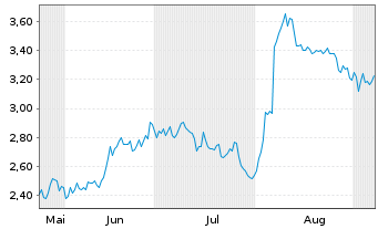 Chart Mini Future Short Puma - 6 mois