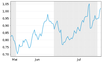 Chart Mini Future Short ams - 6 Monate