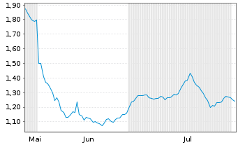 Chart Mini Future Long Borussia Dortmund - 6 Monate