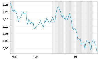 Chart Mini Future Long BHP - 6 Monate