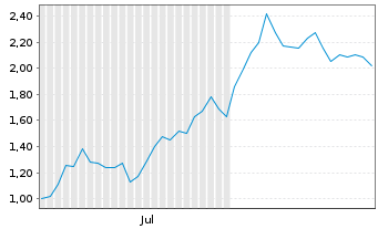 Chart Mini Future Short ARM Holdings - 6 Monate