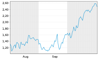 Chart Mini Future Long Sixt - 6 Monate