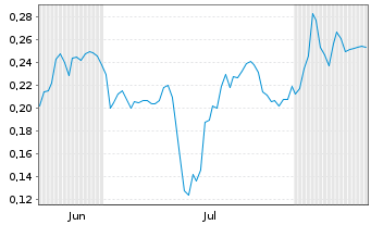 Chart Mini Future Short NEL - 6 Monate