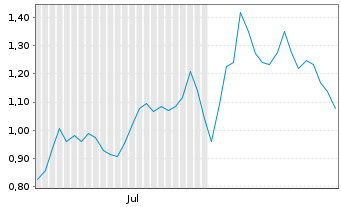 Chart Mini Future Short NVIDIA - 6 Months