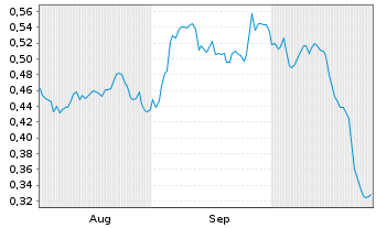 Chart Mini Future Short TeamViewer - 6 Monate