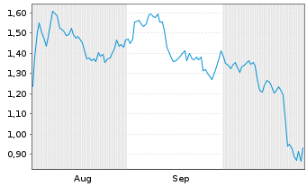 Chart Mini Future Short Pan American Silver - 6 Monate