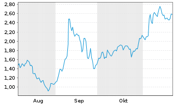 Chart Mini Future Short BMW - 6 Monate