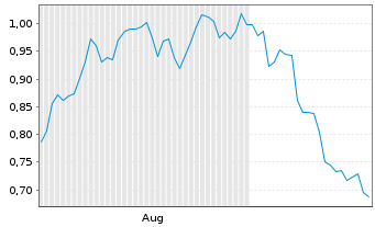 Chart Mini Future Long OMV - 6 Monate