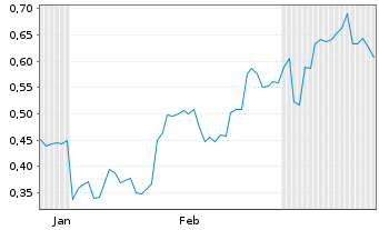 Chart Mini Future Long Volkswagen - 6 mois