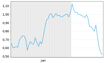 Chart Mini Future Short Delivery Hero - 6 Months