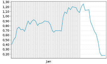 Chart Mini Future Short Super Micro Computer - 6 Months