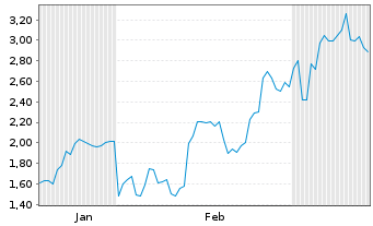 Chart Mini Future Long Volkswagen - 6 mois