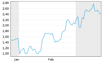 Chart Mini Future Long Volkswagen - 6 Monate