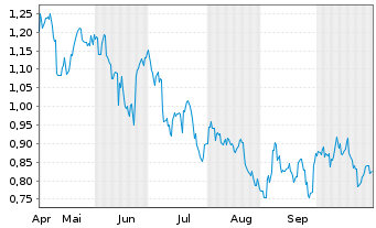 Chart Mini Future Short Chevron - 6 Monate