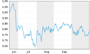Chart Mini Future Short Indus Holding - 6 Monate
