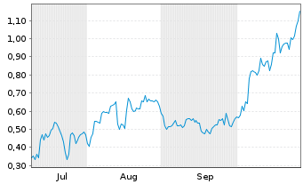 Chart Mini Future Long FinTech Group - 6 Monate