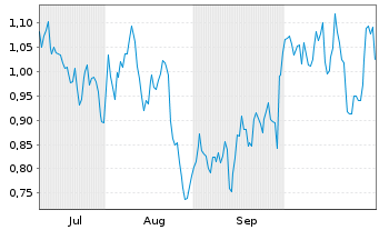 Chart Mini Future Short Carnival - 6 Monate