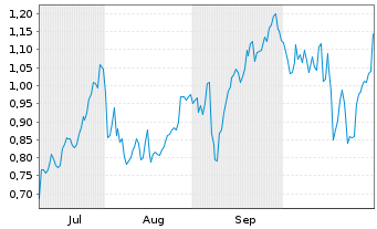 Chart Mini Future Long JPMorgan Chase - 6 Monate