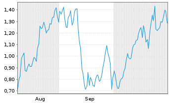 Chart Mini Future Short Steyr Motors - 6 Monate