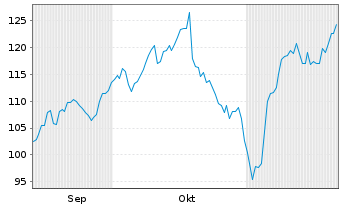 Chart Hawkins Inc. - 6 mois