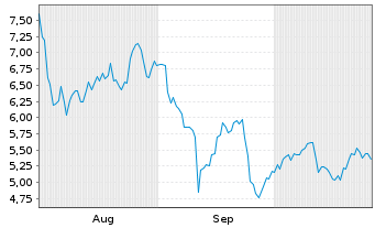 Chart Orion Marine Group Inc. - 6 Months