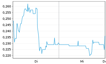 Chart Libero Copper & Gold Corp. - 1 Woche