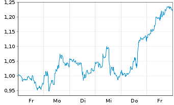 Chart Mini Future Long Dell - 1 semaine