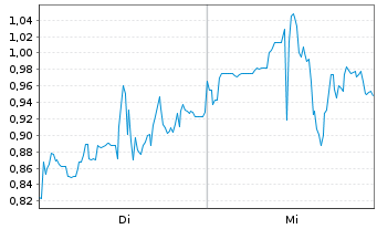 Chart Mini Future Long Standard Lithium - 1 semaine