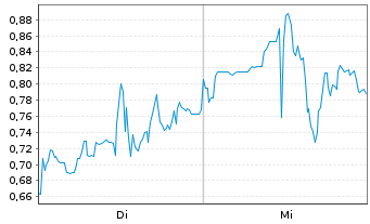 Chart Mini Future Long Standard Lithium - 1 Woche