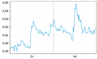 Chart Mini Future Long Snowflake - 1 Woche