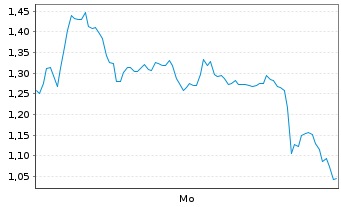 Chart Mini Future Long Xiaomi - 1 Woche