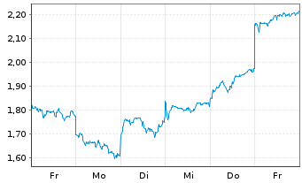 Chart Mini Future Long BYD - 1 semaine