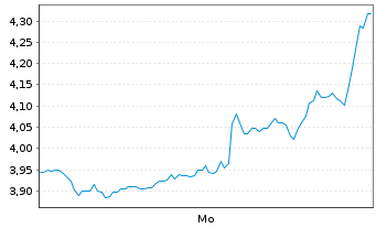 Chart Mini Future Short Block - 1 Woche