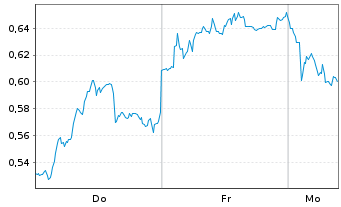 Chart Mini Future Short Puma - 1 Woche