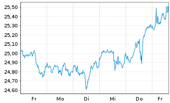 Chart Amu.S&P 500 CL.N.Z.AMB.P USD - 1 Woche